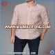 Latest Shirt Design Wholesale Fashion Linen Long Sleeve Shirt For man Clothing With Low MOQ