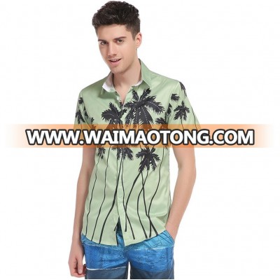 wholesale mens short sleeve fashion hawaiin shirts