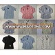 Stocks High Quality Long Sleeve Short sleeve Mens Cotton Casual Shirt