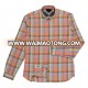 Men's tailored-fit tonal multi-coloured check shirt