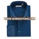 Mens Aqua 100% Cotton Shirt